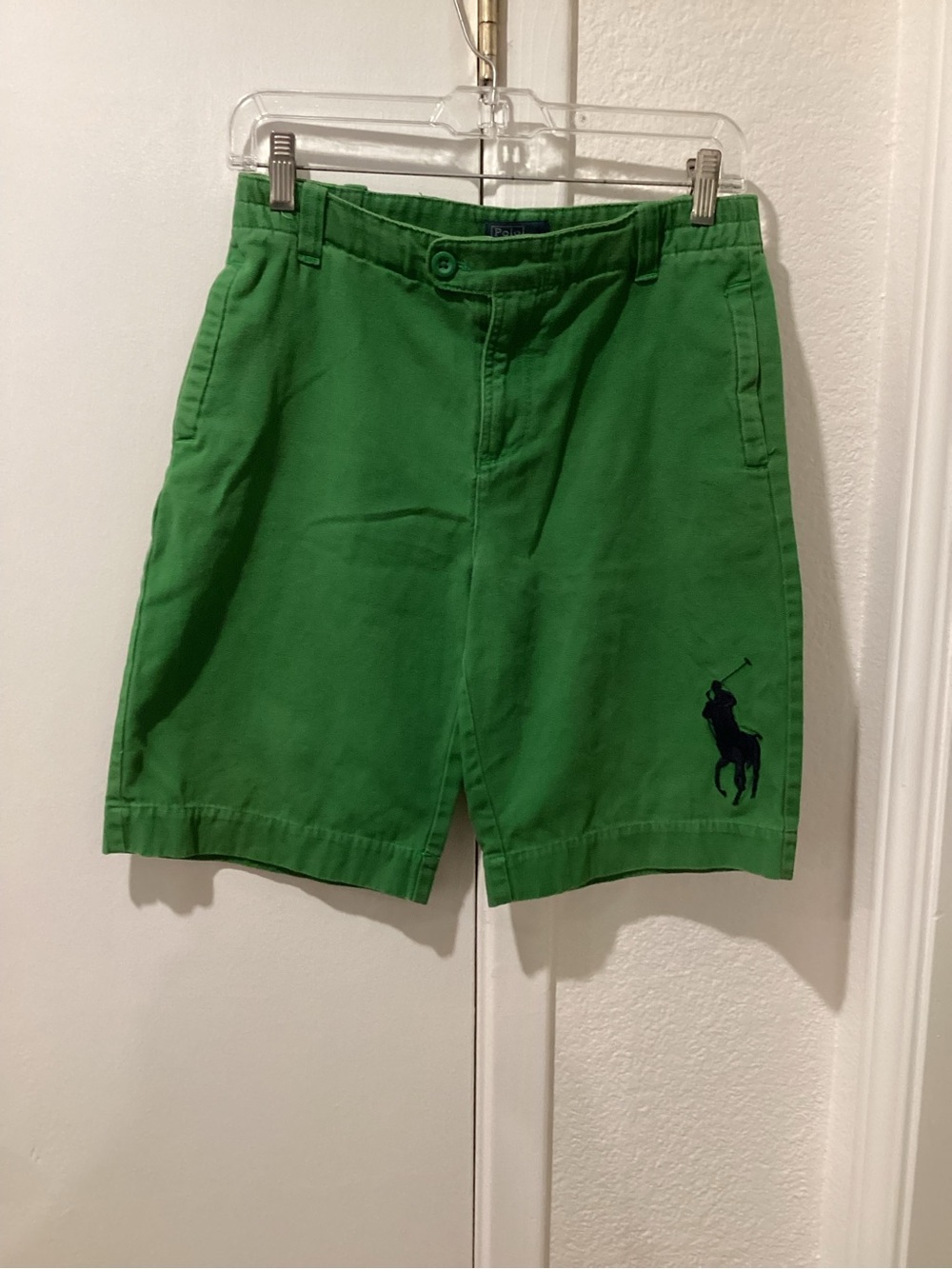 Polo by Ralph Lauren kids green Cotton Chino Shorts